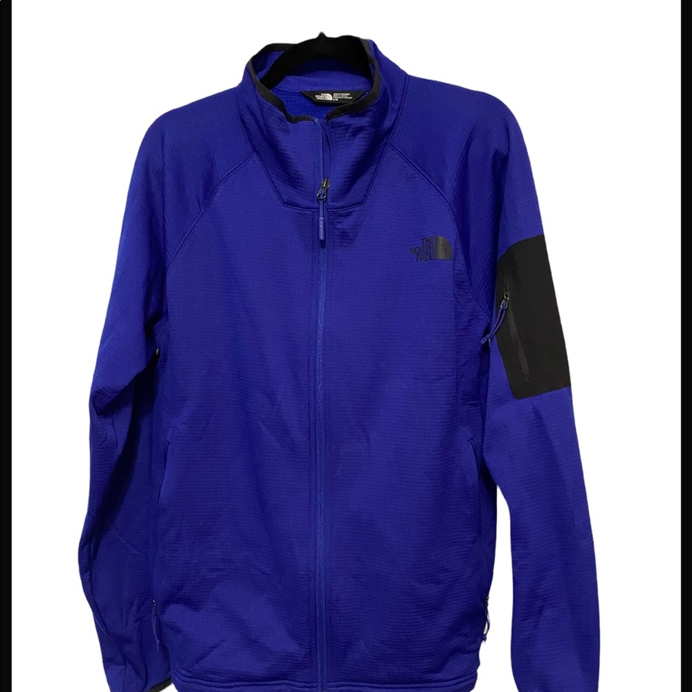 The north face zip up jacket